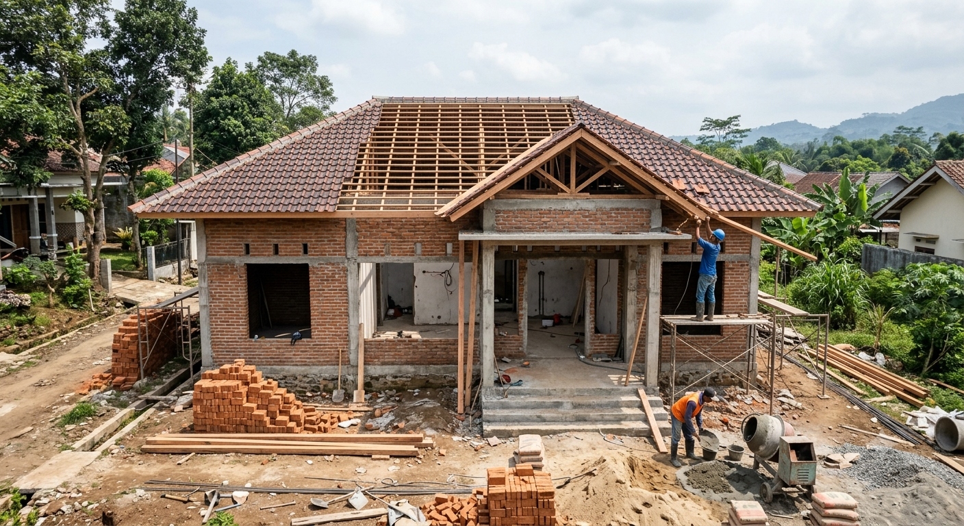 Rumah Setengah Jadi